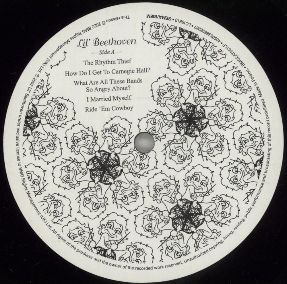 Sparks Li'l Beethoven UK vinyl LP album (LP record) SPALPLI870564