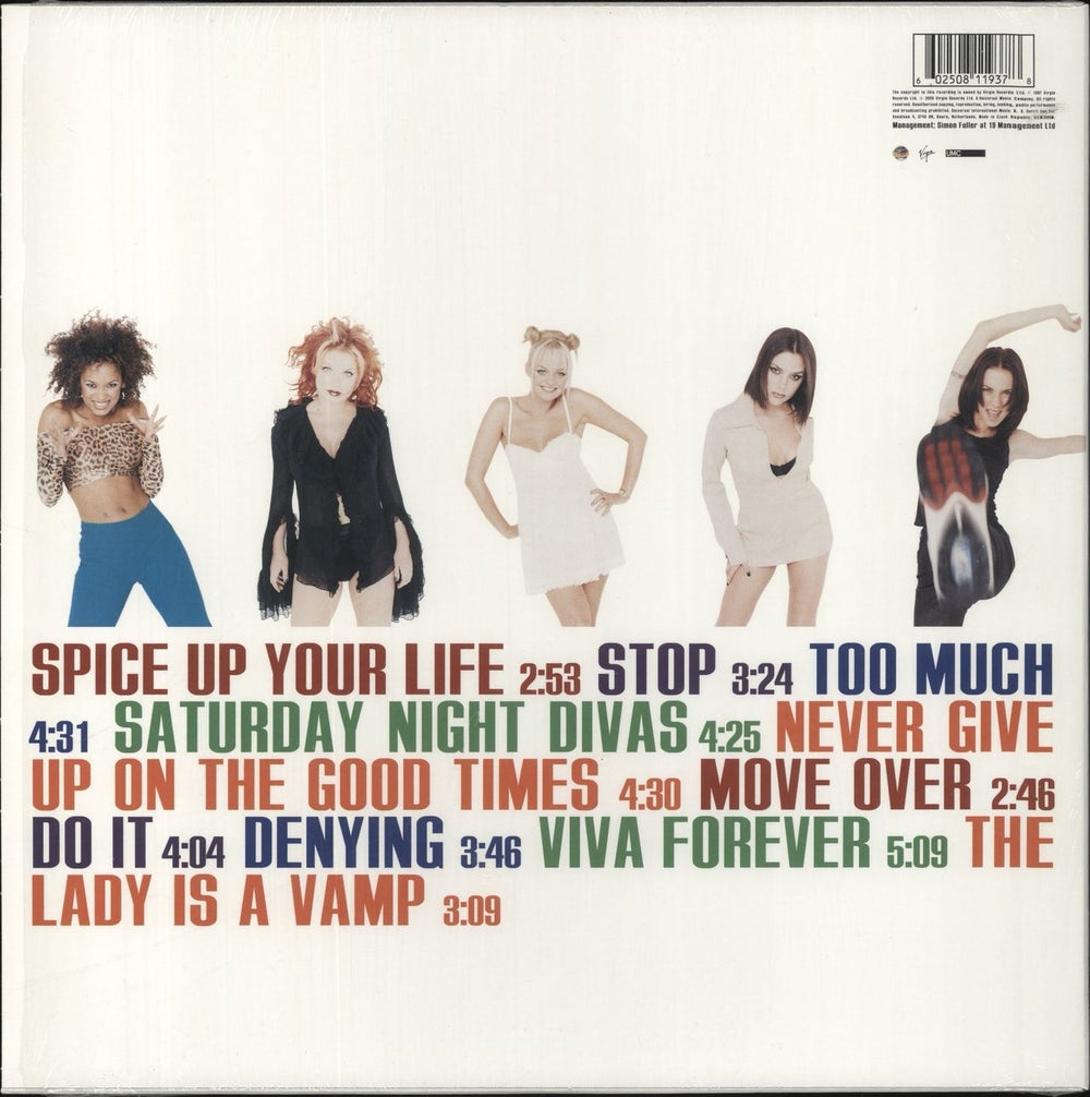 Spice Girls Spice World - 180gram Vinyl UK vinyl LP album (LP record) 602508119378