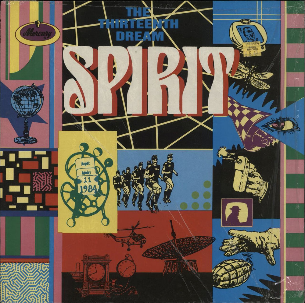 Spirit The Thirteenth Dream - Open Shrink UK vinyl LP album (LP record)