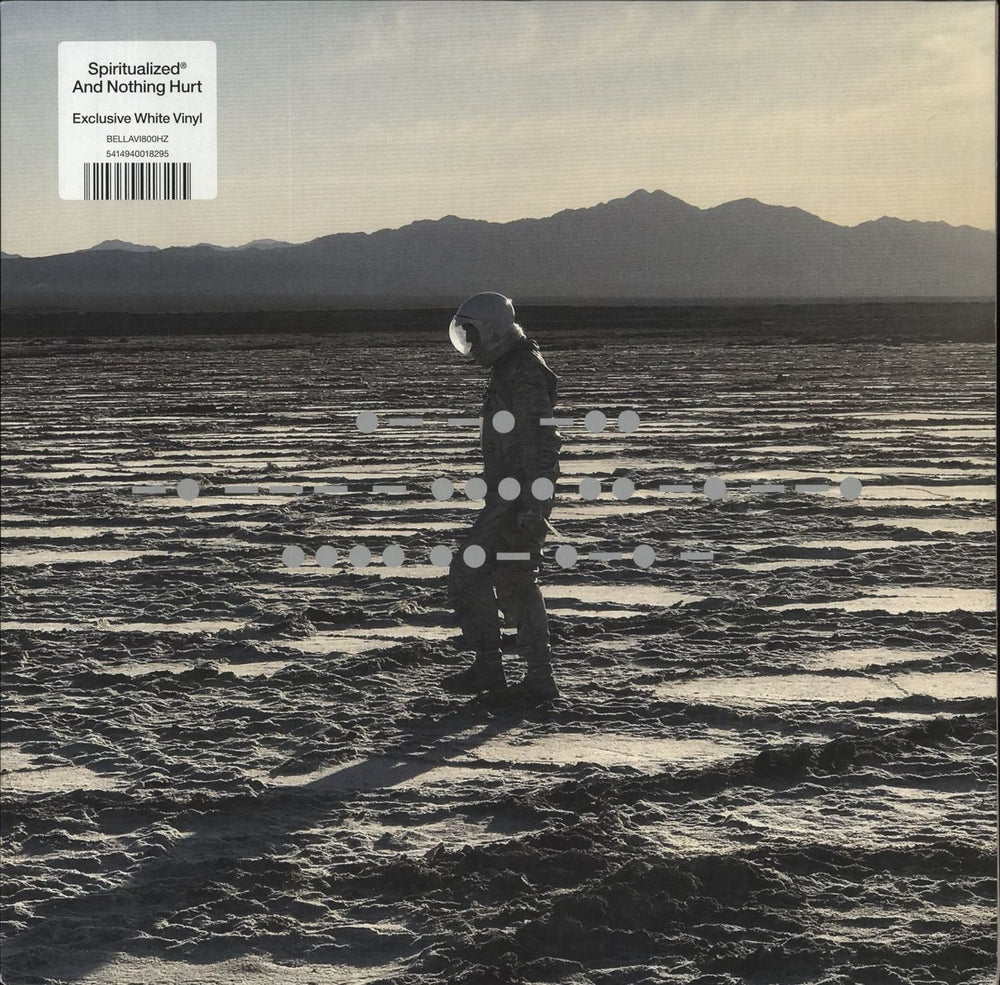 Spiritualized And Nothing Hurt - White Vinyl UK vinyl LP album (LP record) BELLAVI800HZ