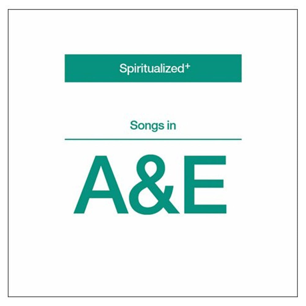 Spiritualized Songs in A&E UK CD album (CDLP) 1765609
