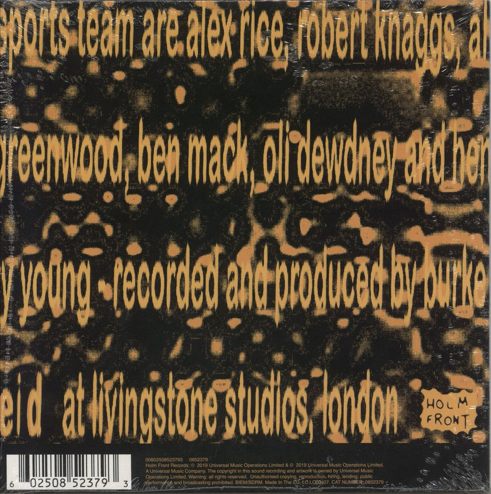 Sports Team The Races - Yellow Vinyl UK 7" vinyl single (7 inch record / 45) 602508523793