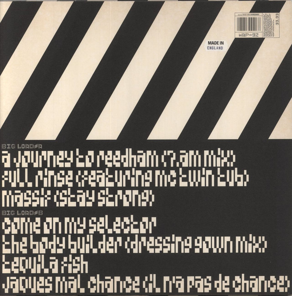 Squarepusher Big Loada UK Promo 12" vinyl single (12 inch record / Maxi-single) 4988009841793