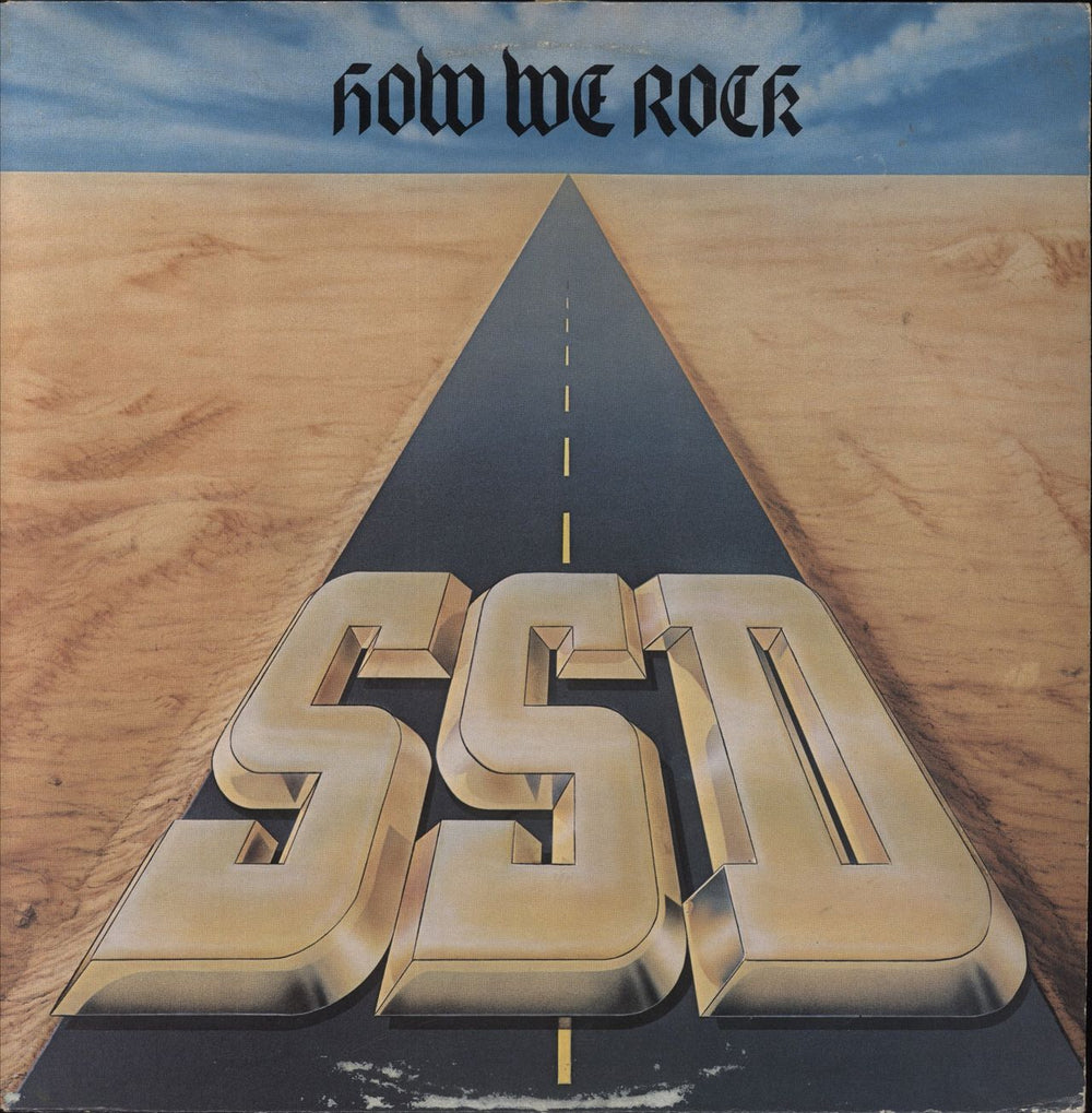 SSD How We Rock US vinyl LP album (LP record) MM022