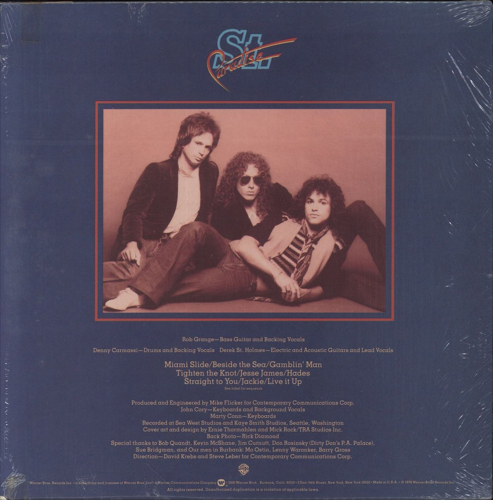 St. Paradise St. Paradise - Shrink UK vinyl LP album (LP record)