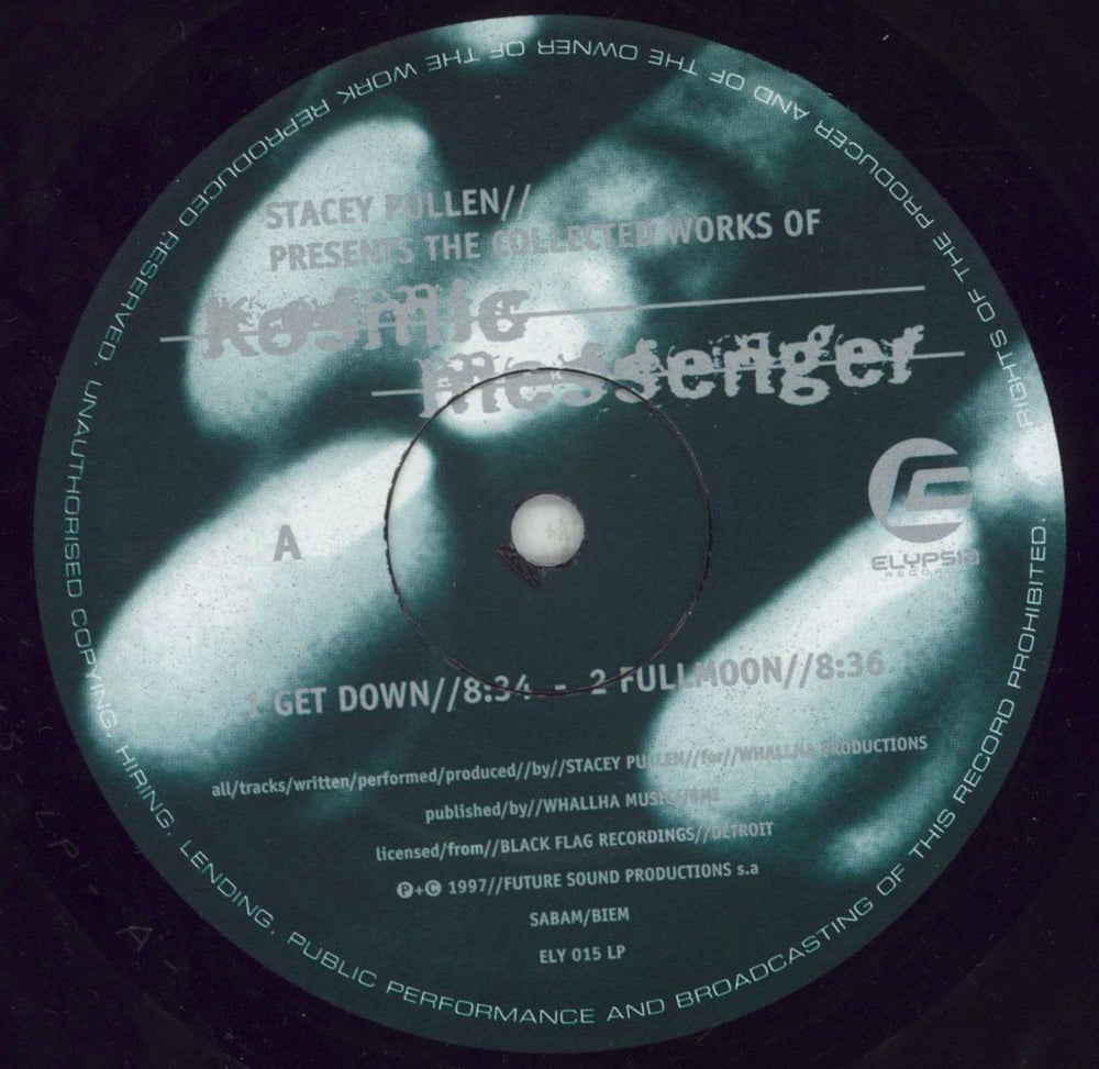 Stacey Pullen The Collected Works Of Kosmic Messenger Belgian 2-LP vinyl record set (Double LP Album) SP62LTH853786