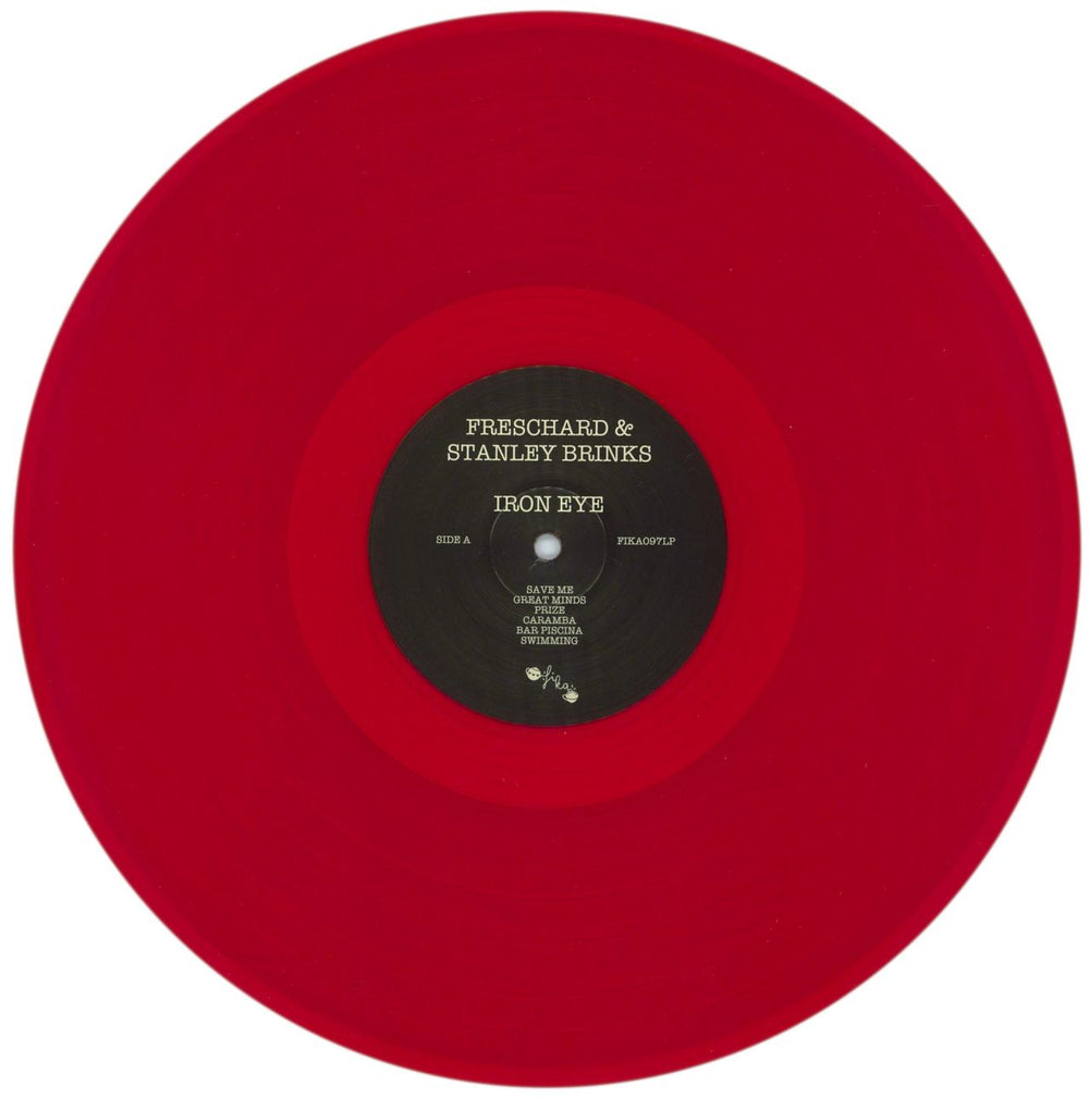 Stanley Brinks Iron Eye - Red Vinyl German vinyl LP album (LP record) 62ALPIR874293