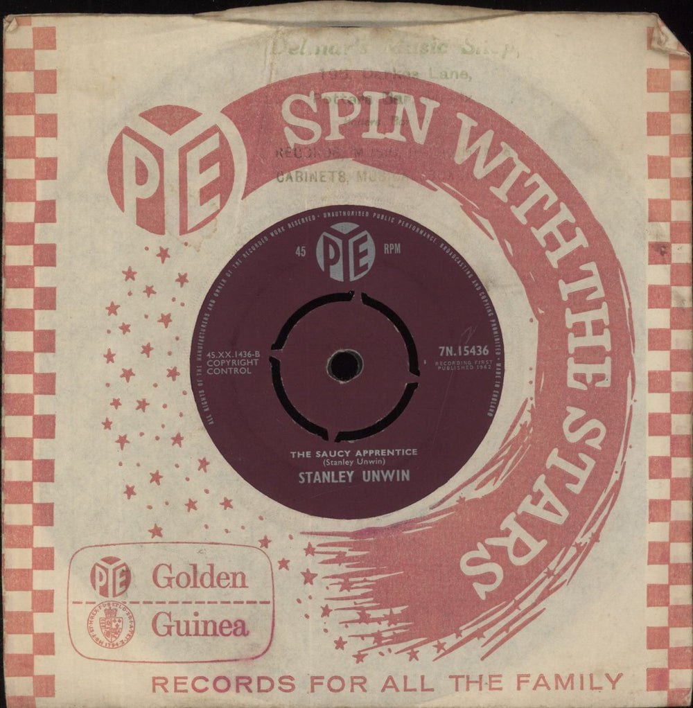 Stanley Unwin Goldilocks UK 7" vinyl single (7 inch record / 45)