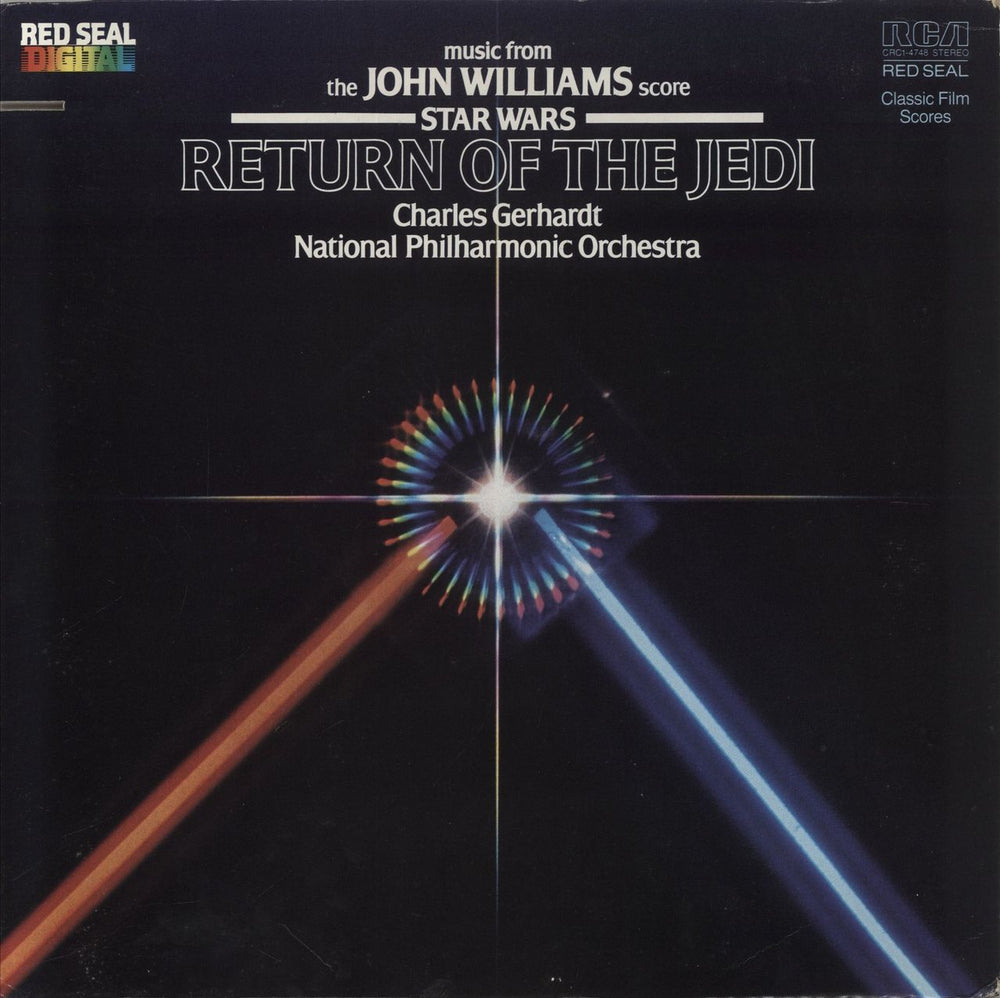 Star Wars Return Of The Jedi US vinyl LP album (LP record) CRC1-4748