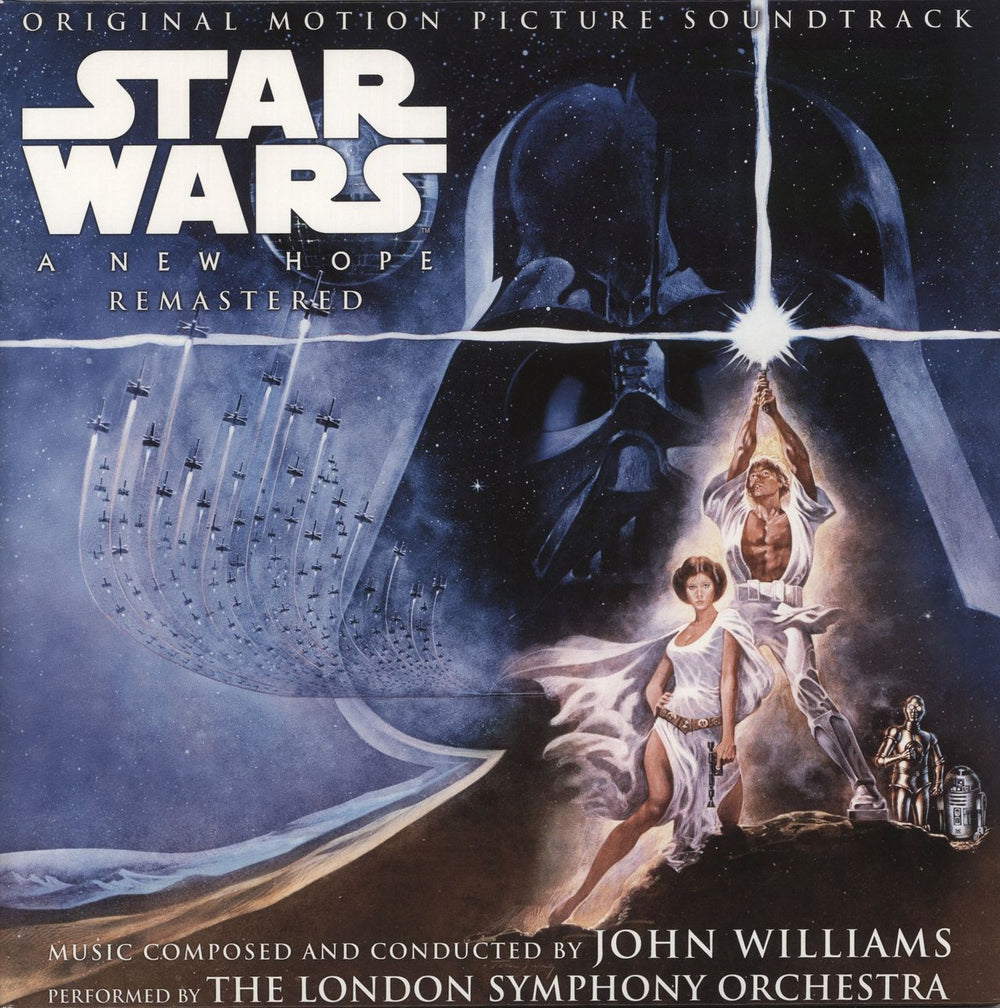 Star Wars Star Wars: A New Hope (Original Motion Picture Soundtrack) UK 2-LP vinyl record set (Double LP Album) 00050097462468