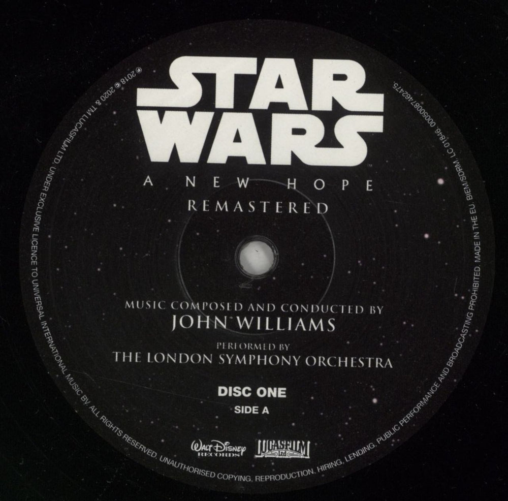 Star Wars Star Wars: A New Hope (Original Motion Picture Soundtrack) UK 2-LP vinyl record set (Double LP Album) WRS2LST871648