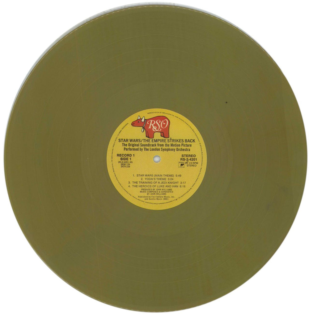 Star Wars The Empire Strikes Back - Gold Vinyl German 2-LP vinyl record set (Double LP Album) WRS2LTH856586