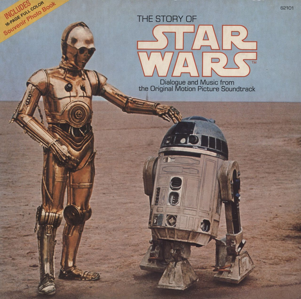 Star Wars The Story Of Star Wars US vinyl LP album (LP record) 62101