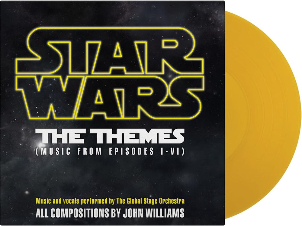 Star Wars The Themes | Music From Episodes I-VI - Yellow Vinyl 180 Gram - Sealed UK vinyl LP album (LP record) VP90154