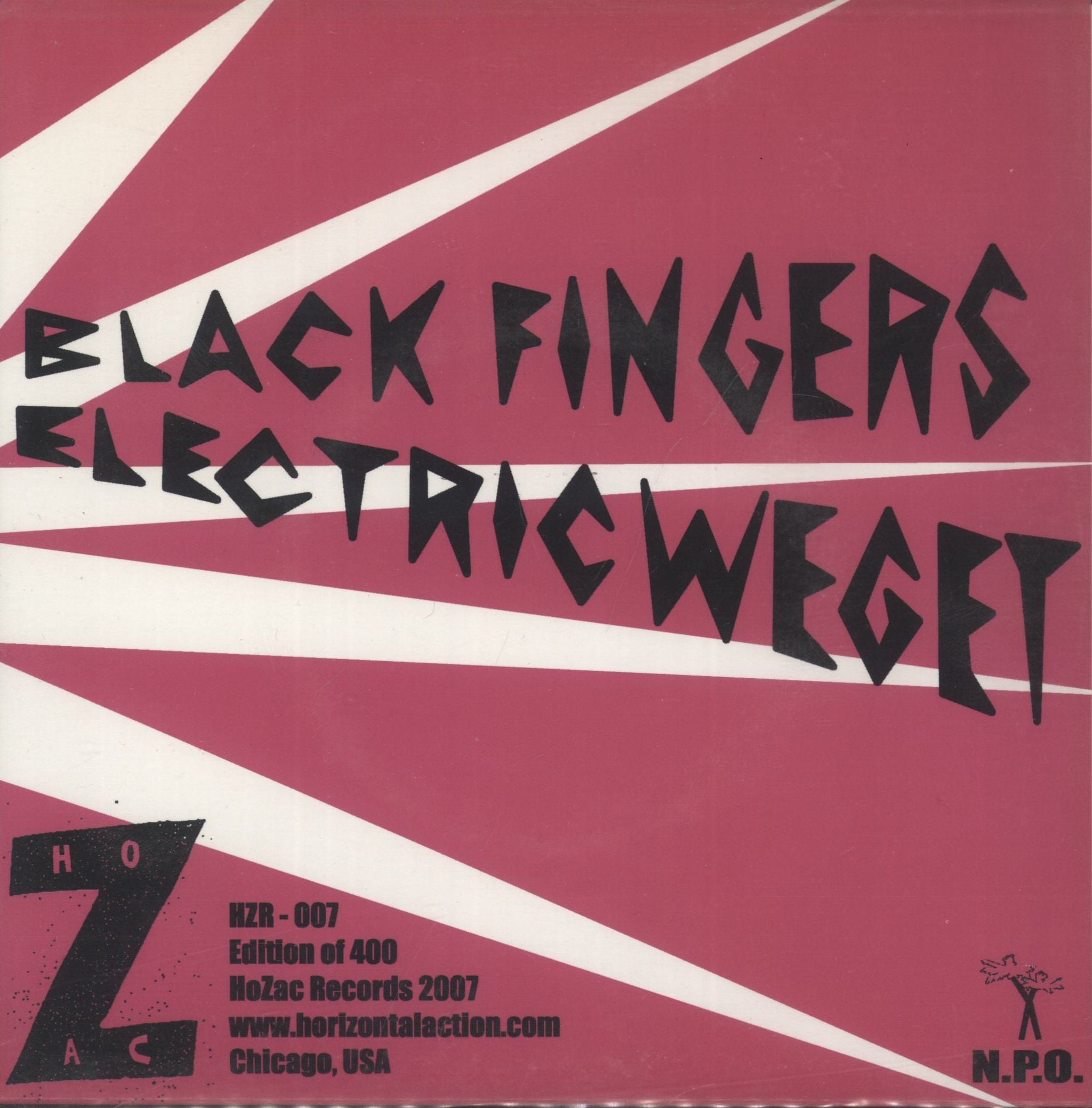 Static Static Black Fingers US 7\" vinyl single (7 inch record / 45)