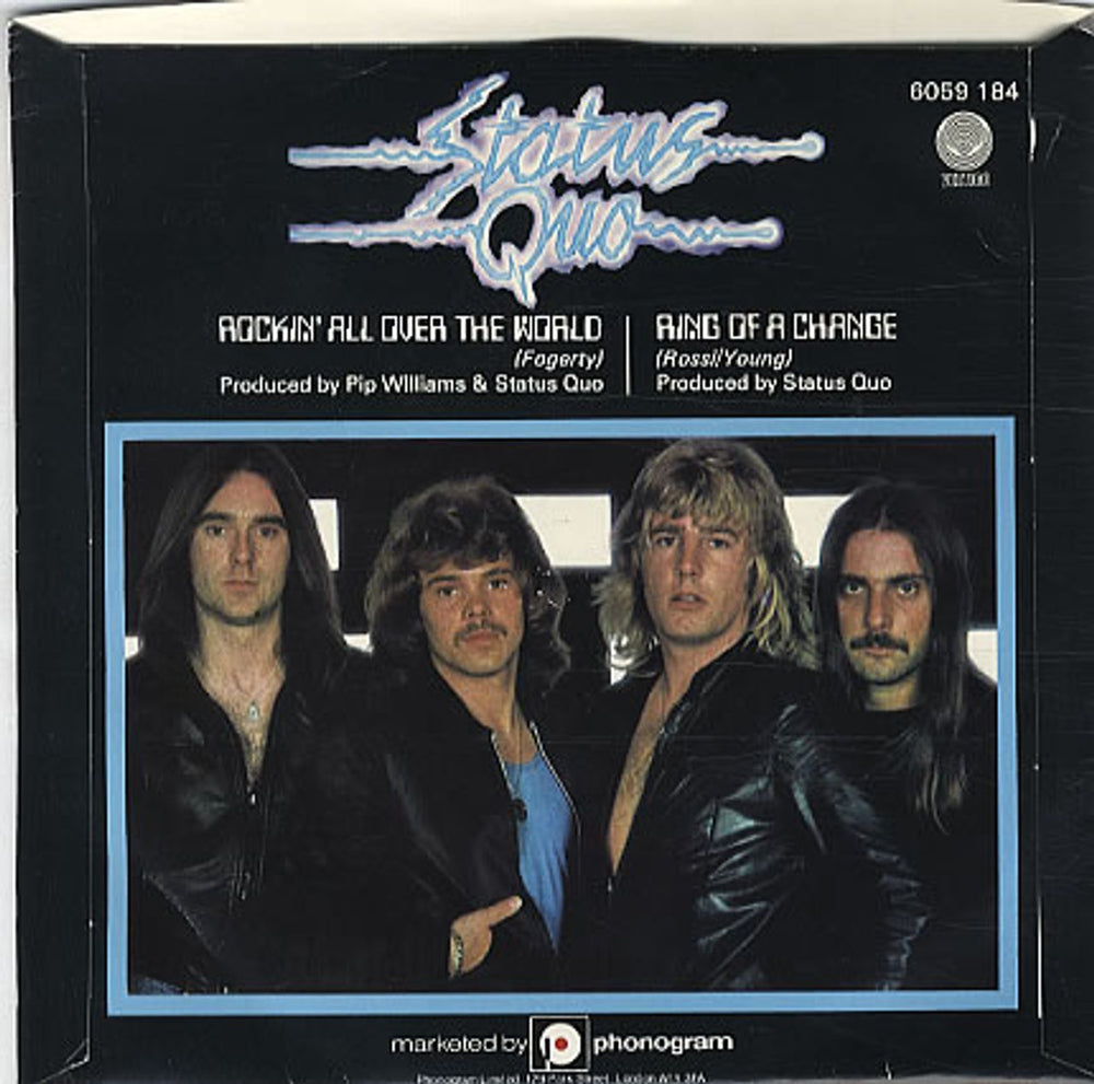 Status Quo Rockin' All Over The World UK 7" vinyl single (7 inch record / 45) QUO07RO05556