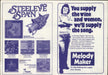 Steeleye Span Rocket Cottage UK tour programme SSPTRRO640377