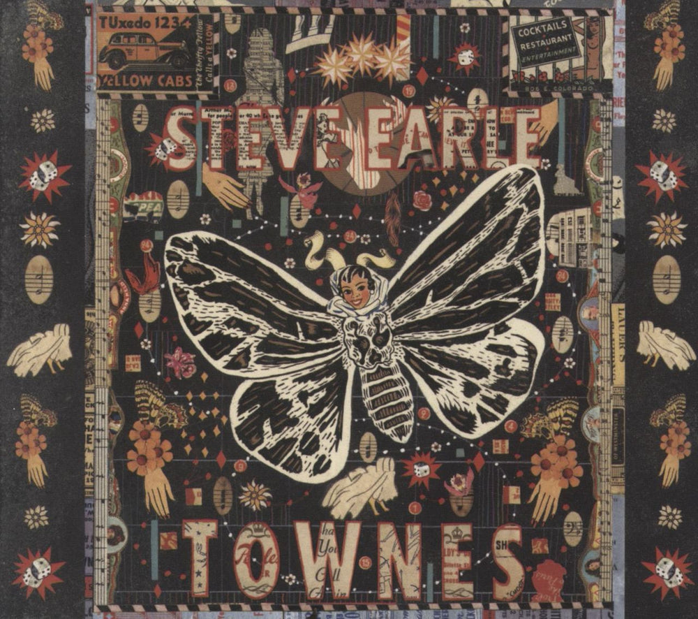 Steve Earle Townes UK 2 CD album set (Double CD) NW6165