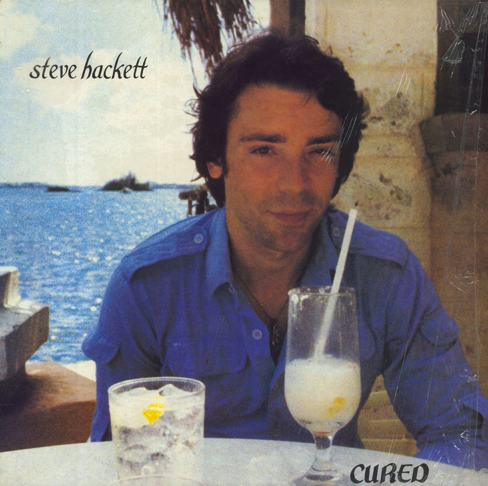 Steve Hackett Cured - shrink UK vinyl LP album (LP record) CDS4021