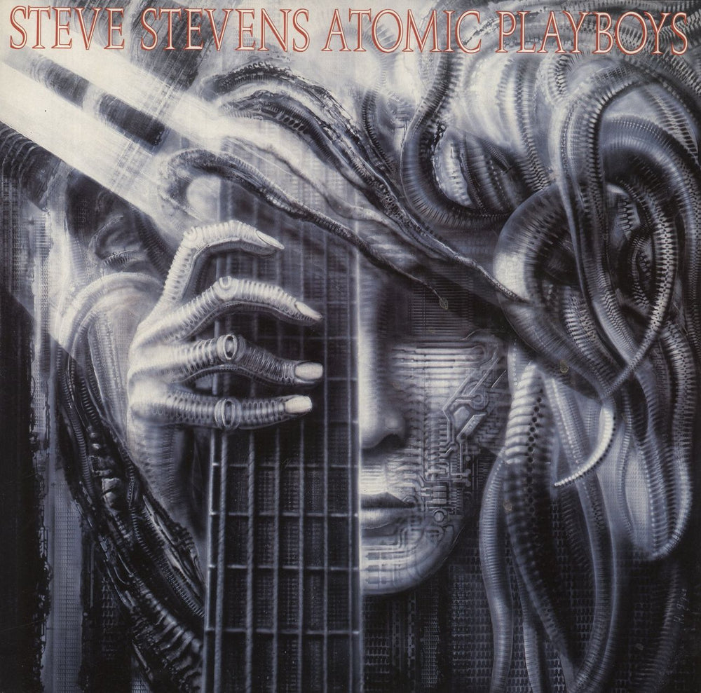 Steve Stevens Atomic Playboys UK vinyl LP album (LP record) WX261