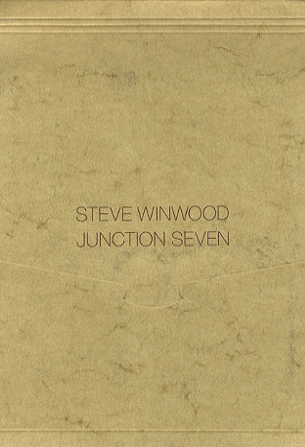 Steve Winwood Junction Seven US Promo media press pack