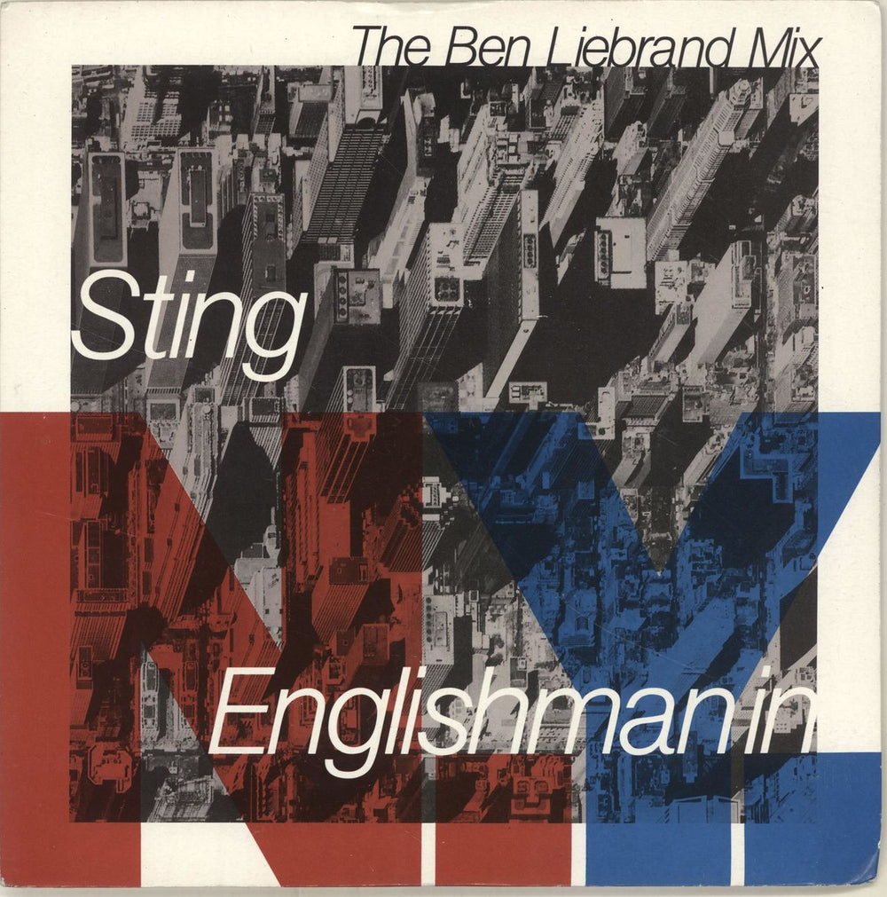 Sting Englishman In New York UK 7" vinyl single (7 inch record / 45) AM580