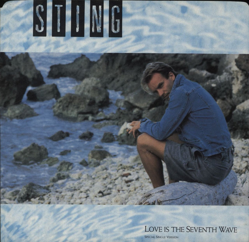 Sting Love Is The Seventh Wave Canadian 7" vinyl single (7 inch record / 45) AM-2787