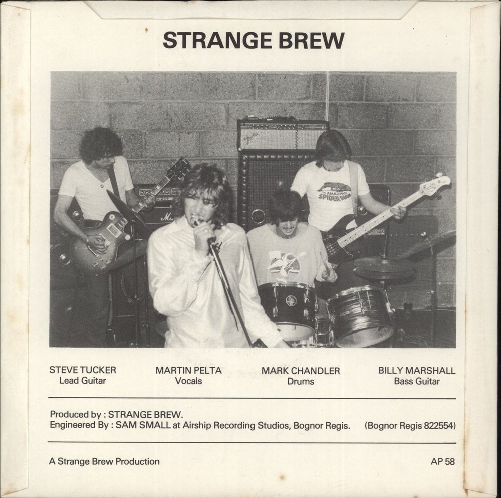 Strange Brew I've Got A Feeling UK 7" vinyl single (7 inch record / 45)
