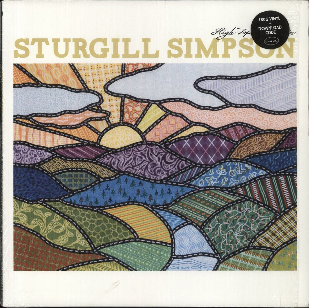 Sturgill Simpson High Top Mountain UK vinyl LP album (LP record) VJLP214