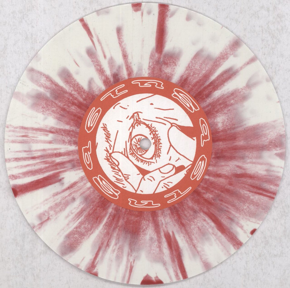 Su19b Su19b / xBrainiax - White Red Splatter Vinyl German 7" vinyl single (7 inch record / 45) 7Y907SU835051