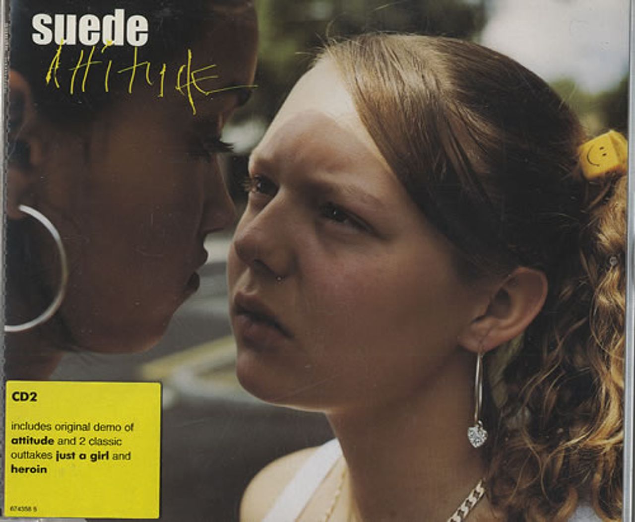 Suede Attitude UK 2-CD single set (Double CD single) SUE2SAT258773