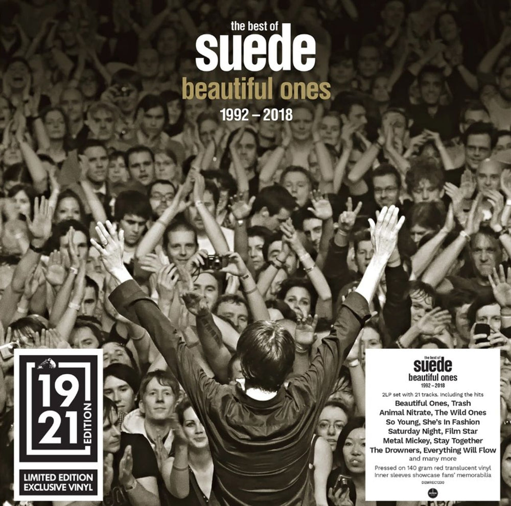 Suede The Best Of Suede. Beautiful Ones. 1992-2018 - Red Vinyl - Sealed UK 2-LP vinyl record set (Double LP Album) DEMREC1230