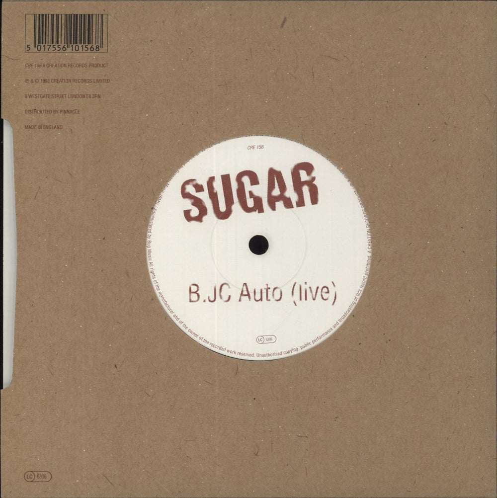 Sugar (90s) Tilted UK 7" vinyl single (7 inch record / 45) 5017556101568
