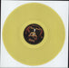 Sum 41 Order In Decline - Yellow Vinyl - Autographed UK vinyl LP album (LP record) S41LPOR881392