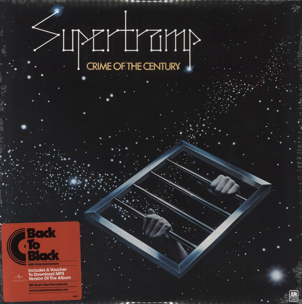 Supertramp Crime Of The Century - 180gm - Sealed UK vinyl LP album (LP record) 0075021364714