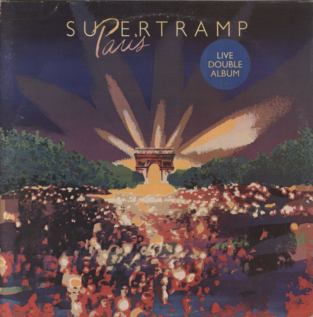 Supertramp Paris - EX UK 2-LP vinyl record set (Double LP Album) AMLM66702