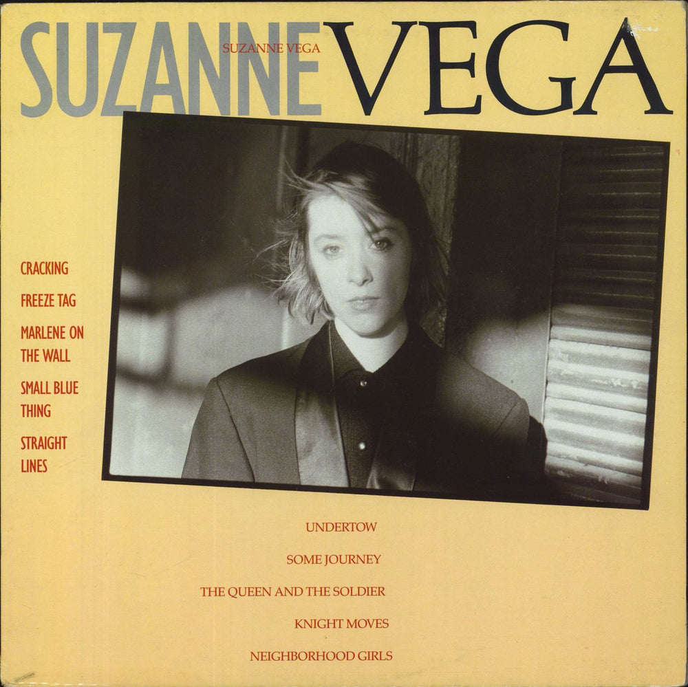 Suzanne Vega Suzanne Vega UK vinyl LP album (LP record) AMA5072