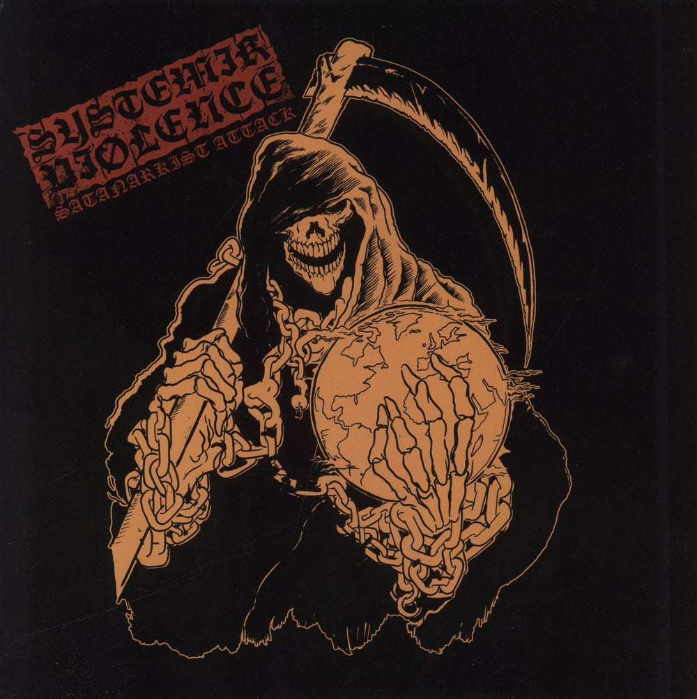 Systemik Viølence Satanarkist Attack UK vinyl LP album (LP record) RNR008