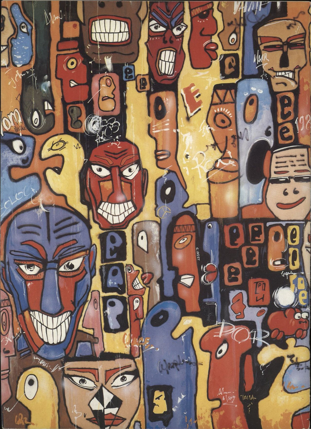 T'Pau Rage Across Europe '88 UK tour programme TPATRRA27802