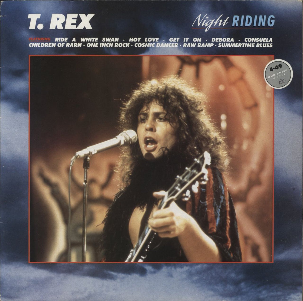 T-Rex / Tyrannosaurus Rex Night Riding UK vinyl LP album (LP record) KNLP10003