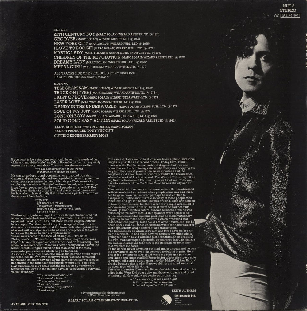 T-Rex / Tyrannosaurus Rex Solid Gold T-Rex UK vinyl LP album (LP record)