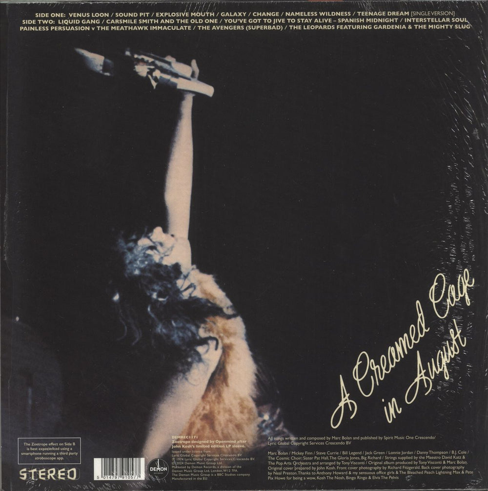 T-Rex / Tyrannosaurus Rex Zinc Alloy And The Hidden Riders Of Tomorrow - Zoetrope Picture Disc UK picture disc LP (vinyl picture disc album) 5014797910577