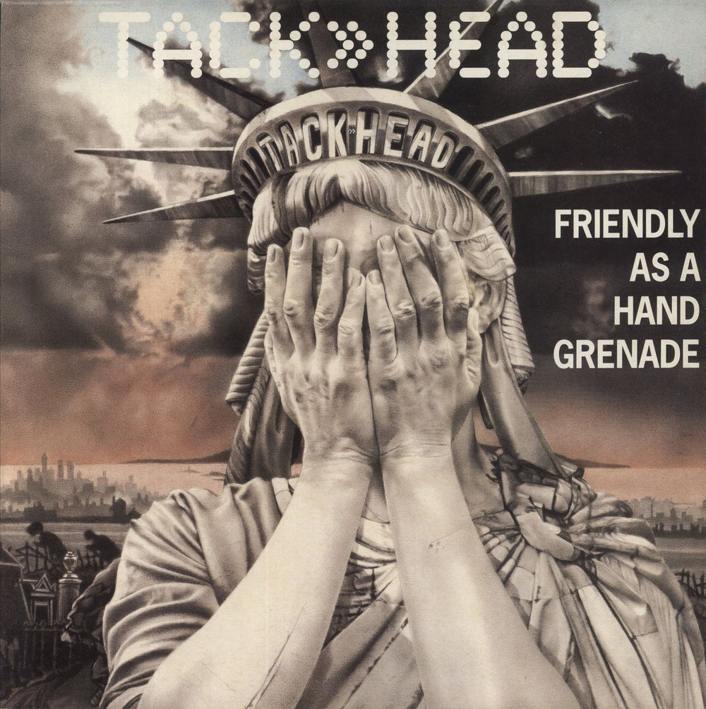 Tackhead Friendly As A Hand Grenade UK vinyl LP album (LP record) WR013