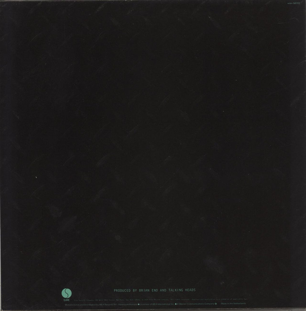 Talking Heads Fear Of Music Dutch vinyl LP album (LP record)