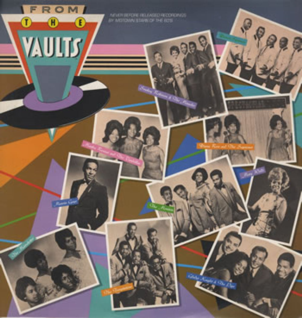 Tamla Motown From The Vaults UK vinyl LP album (LP record) STMR9001