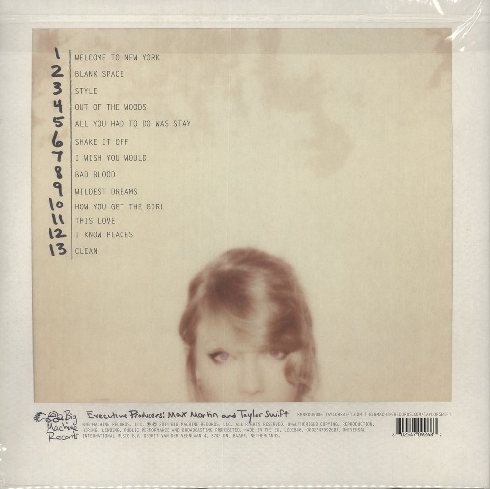 Taylor Swift 1989 - Nineteen Eighty Nine (Original Version