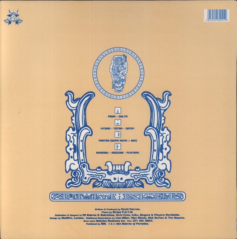 Technova Tantric Steps UK 2-LP vinyl record set (Double LP Album) 5016554600219