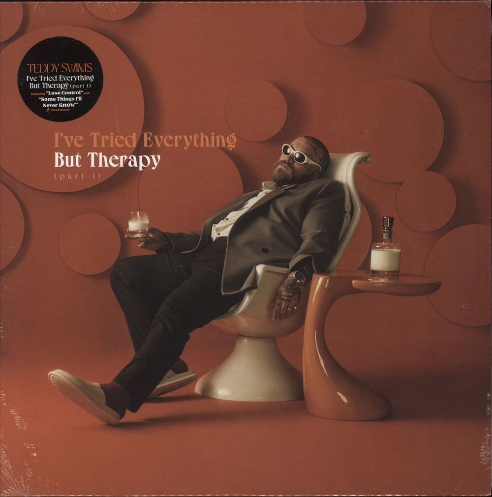 Teddy Swims I've Tried Everything But Therapy [Part 1] - Sealed UK vinyl LP album (LP record) 093624859567