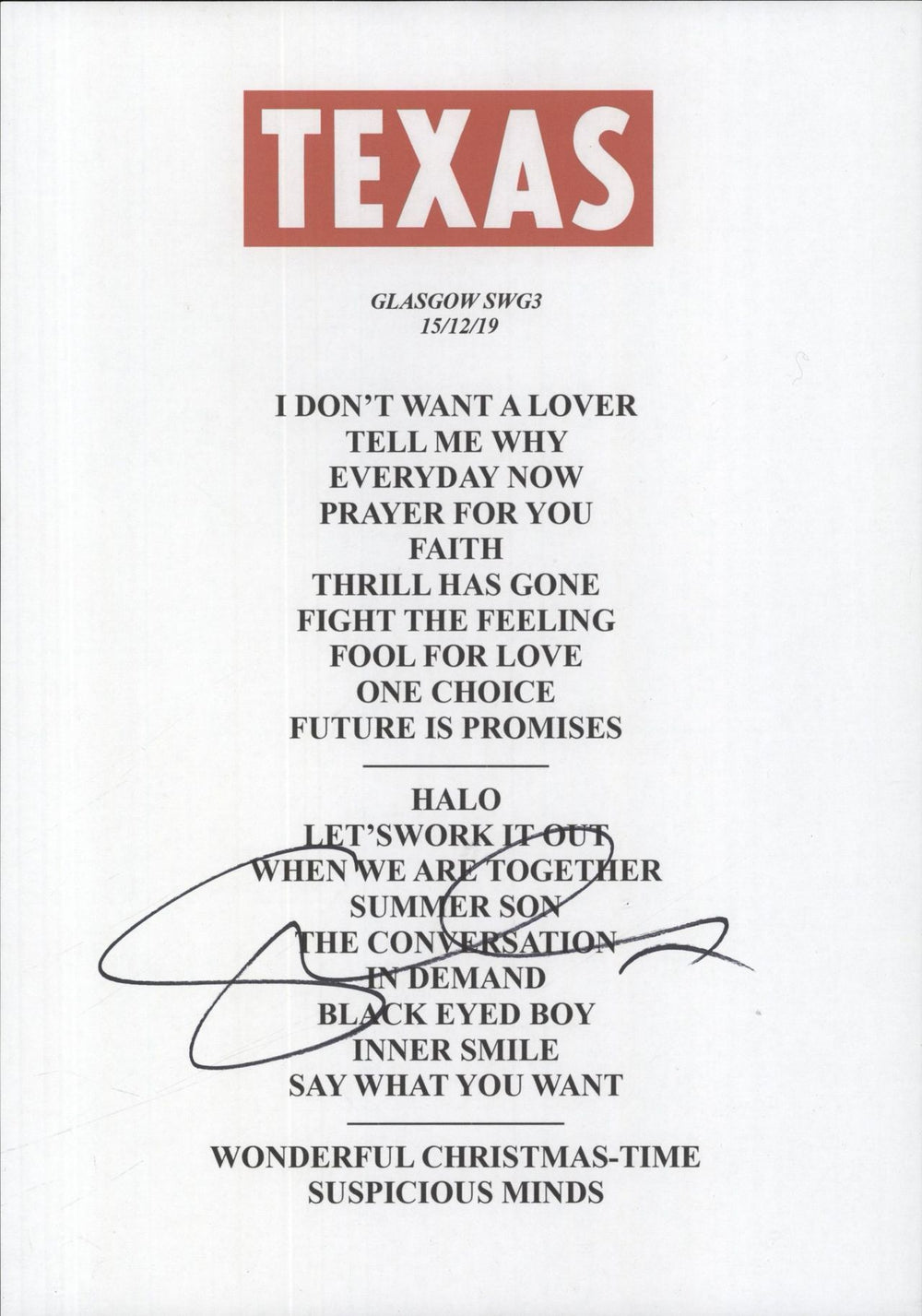 Texas Hi - Red Vinyl - Sealed + Autographed Insert UK vinyl LP album (LP record)