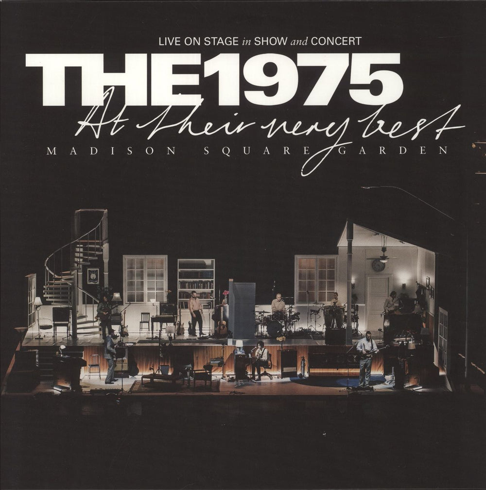 The 1975 At Their Very Best Live From Madison Square Garden - Clear Vinyl UK 2-LP vinyl record set (Double LP Album) DH01916